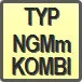 Piktogram - Typ: NGMm_Kombi